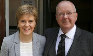 Nicola Sturgeon married Peter Murrell in 2010. Image: PA