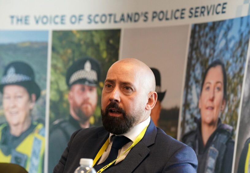 Scottish Police Federation Chair David Kennedy