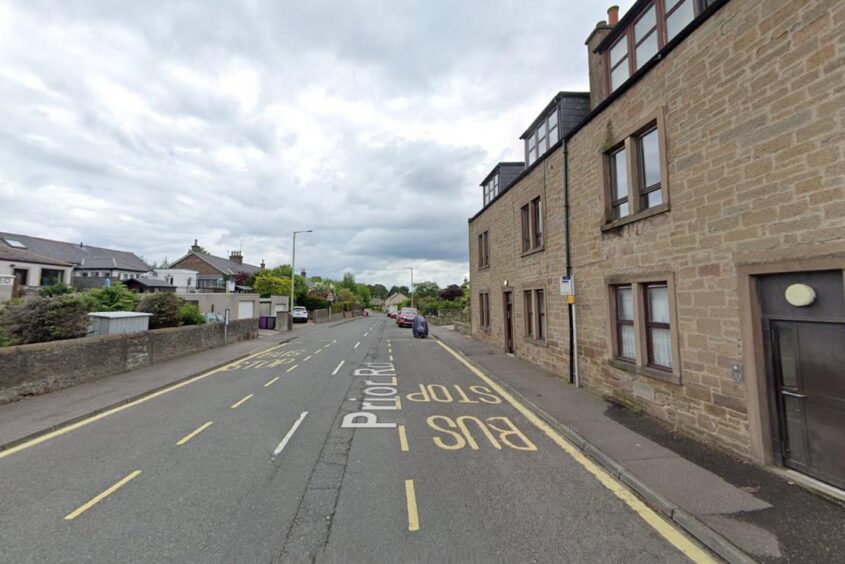 The bike was stolen on Prior Road in Forfar