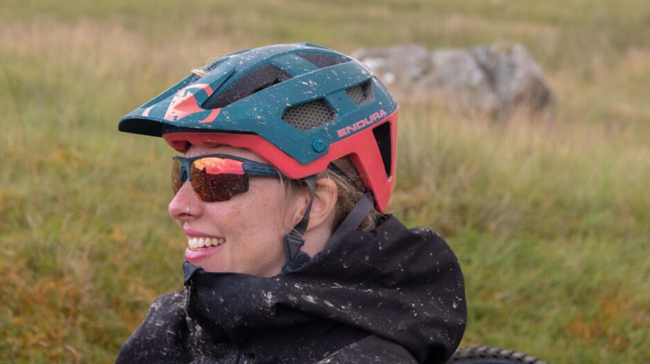 Caroline found the bothy cycling trip liberating - and an emotional rollercoaster. Image: Stefan Morrocco.