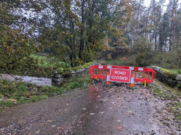 The road has been closed since chunks of it washed away during the extreme floods in October 2023.