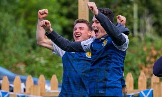 Scotland fan zones are being set up across Tayside and Fife. Image: Steve MacDougall/DC Thomson