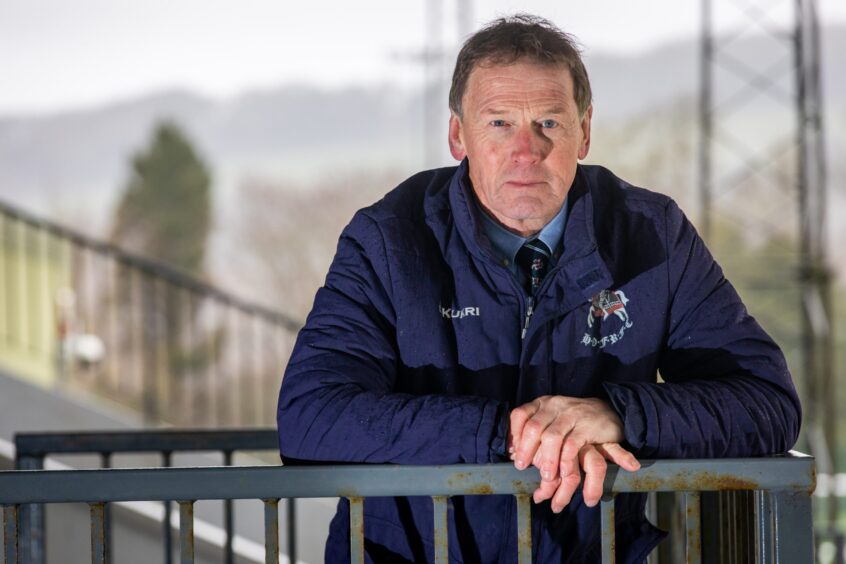 Chris Reekie of Howe of Fife RFC has appealed to members for help with energy bills.