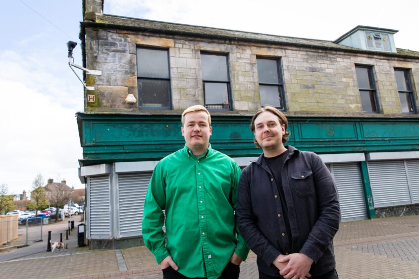 Doug and Brett hope to have the Leven whisky and gin shop open within months