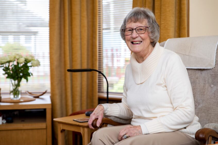 Elspeth has lived with essential tremor for years.