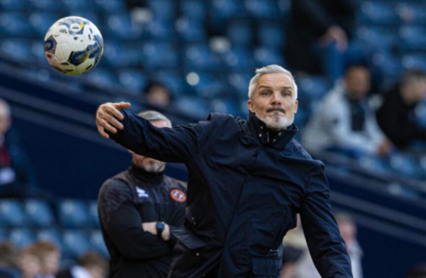 Jim Goodwin is determined to ensure Dundee United are competitive in the top-flight