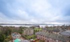 The view from this top floor flat in Dundee is quite stunning. Image: TSPC.