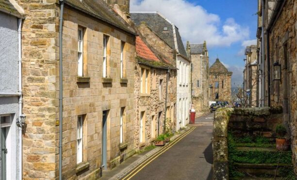 South Castle Street in St Andrews.