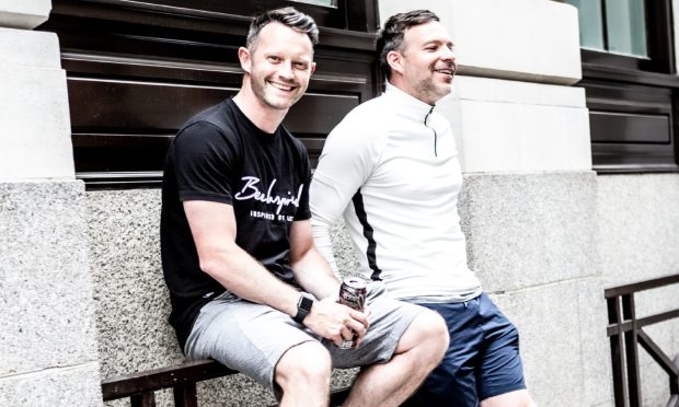 Bee Inspired founders Steven Robb and Mark Corcoran. Image:  Bee Inspired