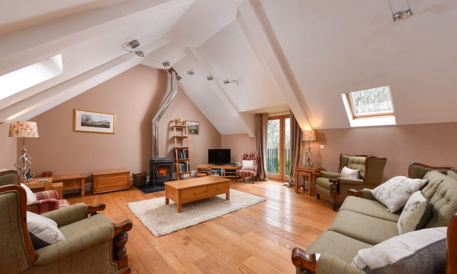 Handsome Highland Perthshire barn conversion on sale for £295k
