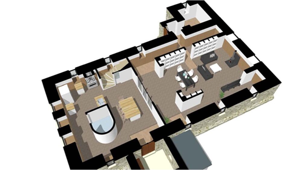 Glenesk church house conversion plan