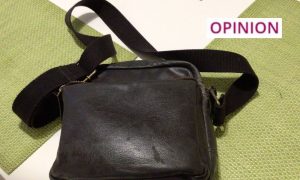 Jim Spence launched X appeal for lost shoulder bag.