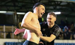 Tony Watt, left, and Louis Moult loving life at Dundee United.