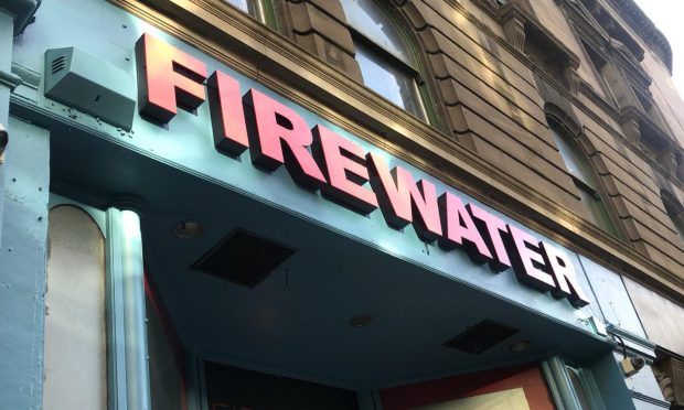 The new Firewater bar in Dundee.