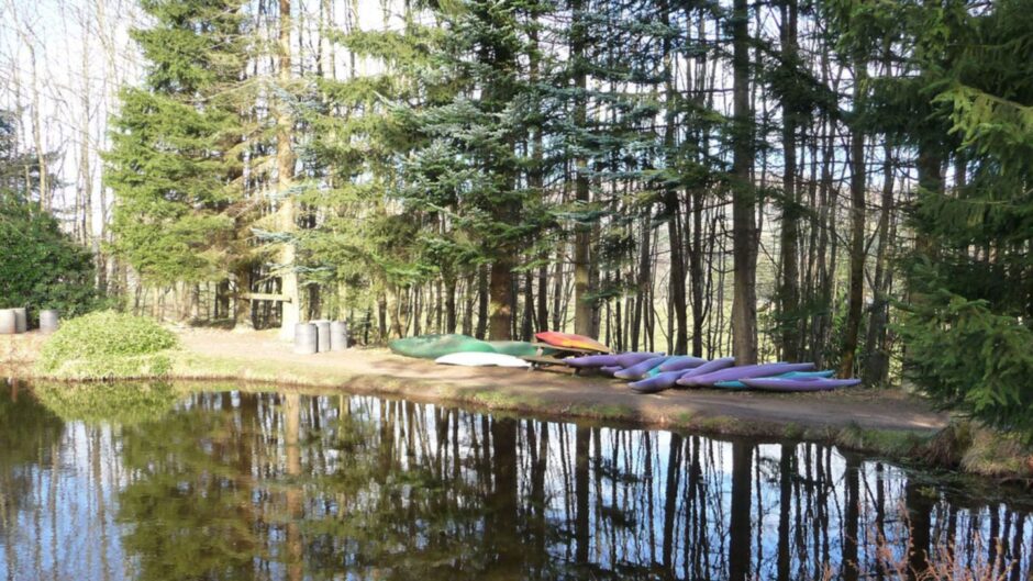 Canoe at PGL Dalguise