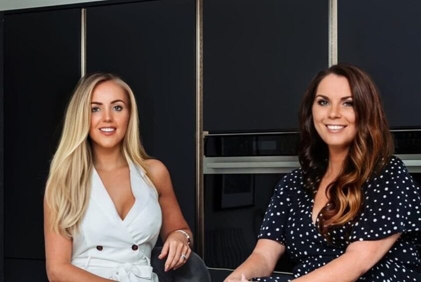Ashley and Dawn of Dundee property agency Harmony Homes.