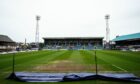 Dundee were due to host Rangers at Dens Park. Image: SNS.