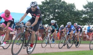 Cyclists at Inverkeithing Highland Games where new events are introduced for 2024