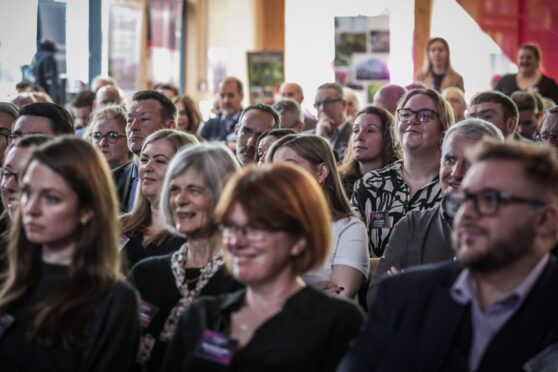 Some of the attendees at The Courier Business Conference. Image: Mhairi Edwards/DC Thomson