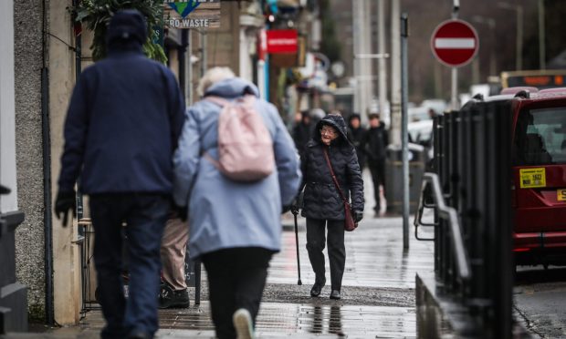 Rain warning for Tayside Fife and Stirlingshire