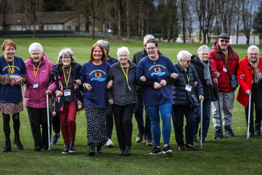 Lochside Connections Forfar dementia centre fundraiser