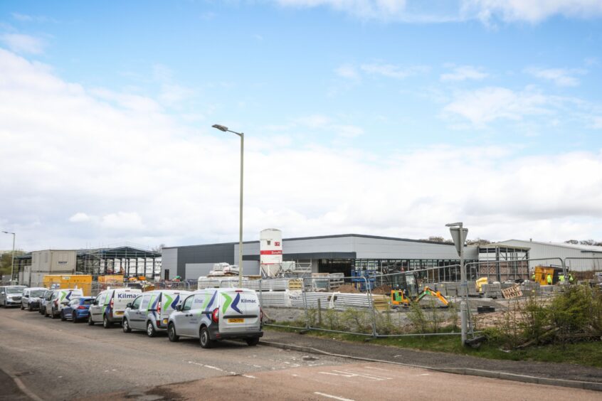 The new Aldi Broughty Ferry store will open later this year.