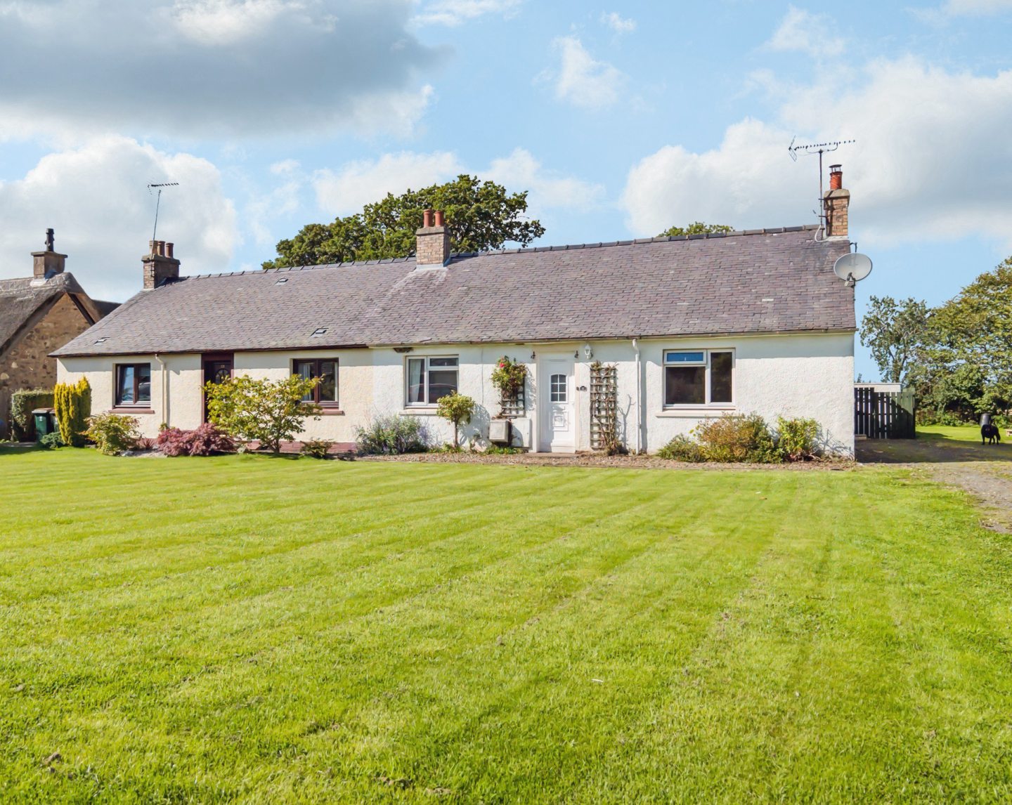 Fourbedroom Kinrossie bungalow with countryside views for sale
