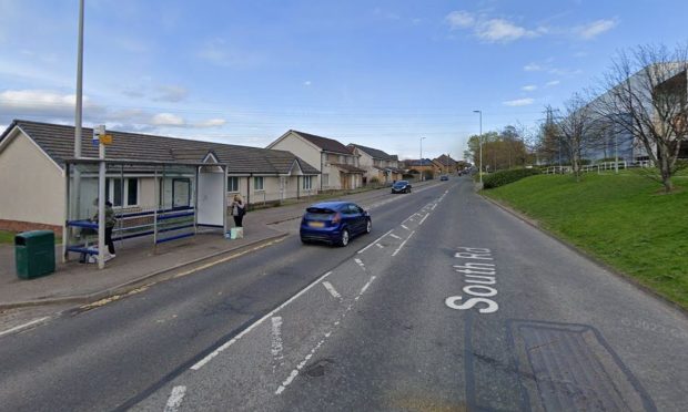The incident happened at a bus stop on South Road. Image: Google Street View
