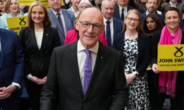A large crowd turned out to see the former deputy FM unveil his campaign. Image: Shutterstock