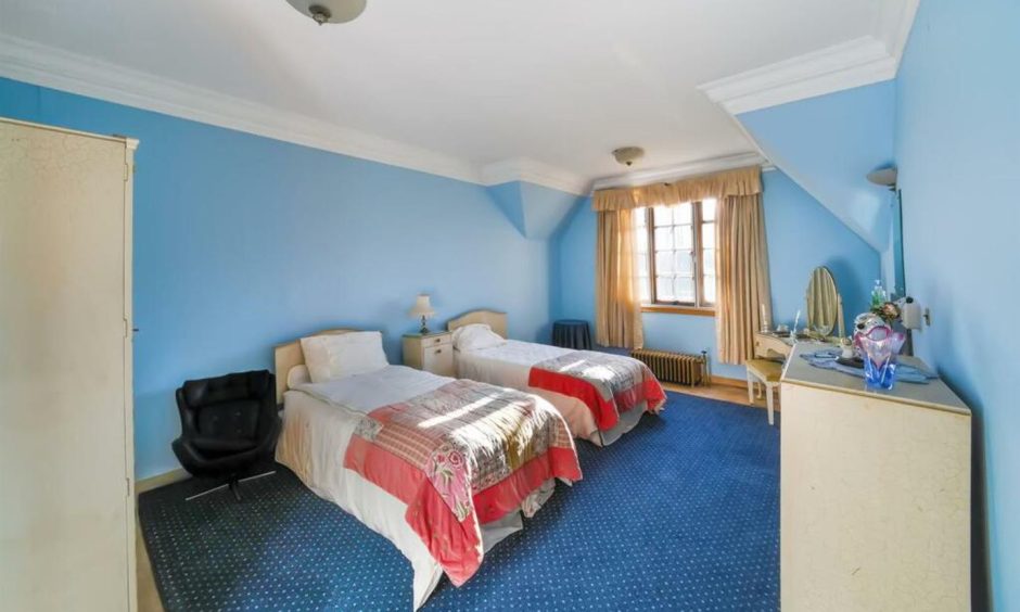 Bedroom at Endrick Lodge in Stirling.