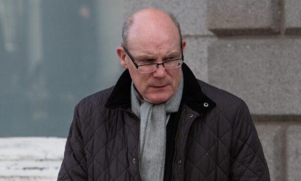 Robin Parker was sentenced again at Inverness Sheriff Court. Images: DC Thomson