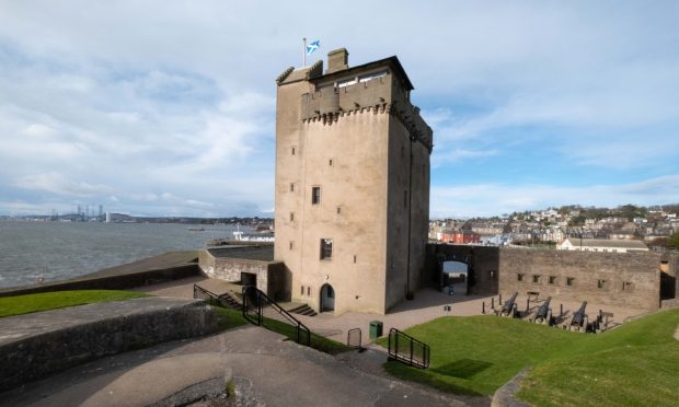 Broughty Ferry Castle. Image: Paul Reid.