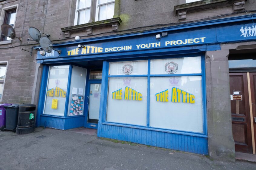 The Attic youth project in Brechin.