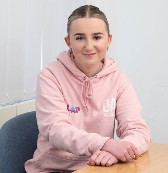 Lily Yorke, 15, was in school around once a month. Now she hopes to become a nurse. 