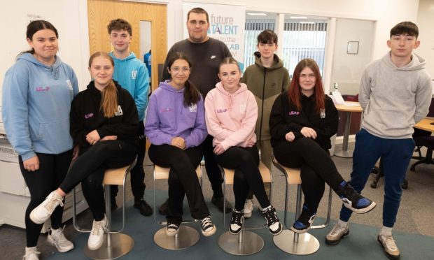 15-year-olds who have completed their final year of education with LEAP at Dundee and Angus College (Arbroath).