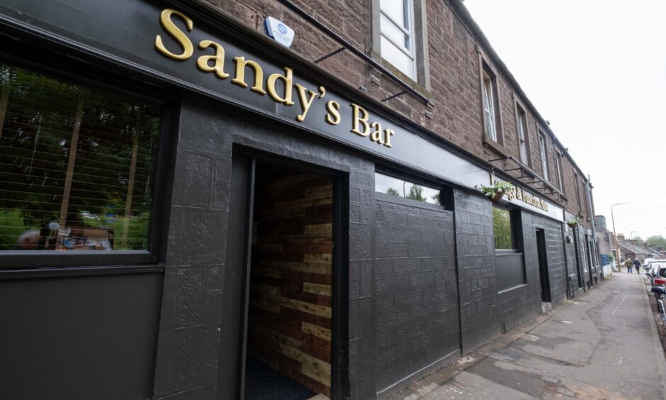 Sandy's Bar in Dundee.