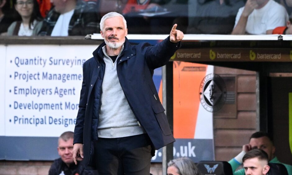 Dundee United manager Jim Goodwin