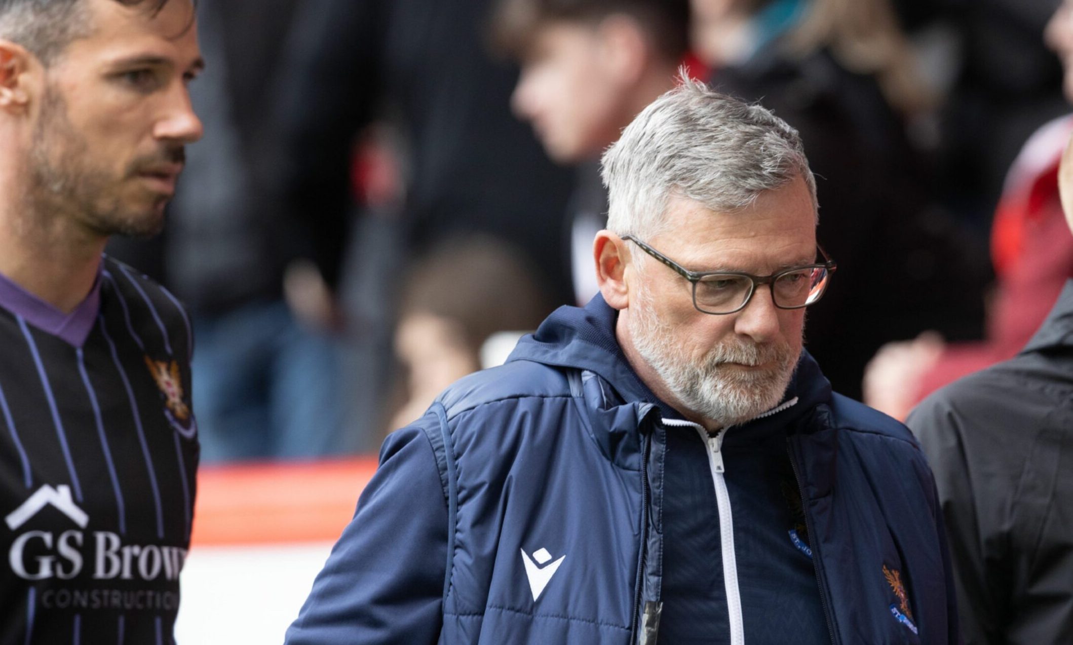 Craig Levein is staying positive.