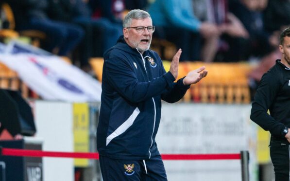 St Johnstone manager Craig Levein.