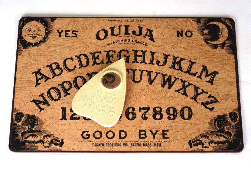 Some regard ouija boards, puctured, as a 'tool of Satan'. 