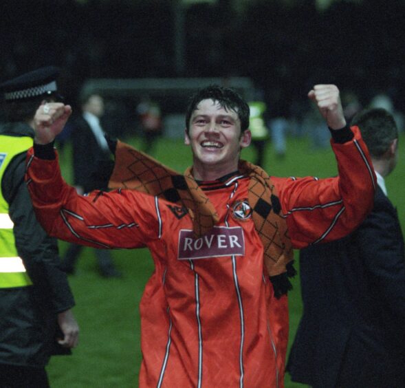 Former Dundee United star Andy McLaren 