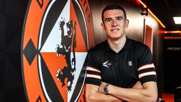 Ross Graham will be a Dundee United player in the Premiership. Image: Dundee United FC