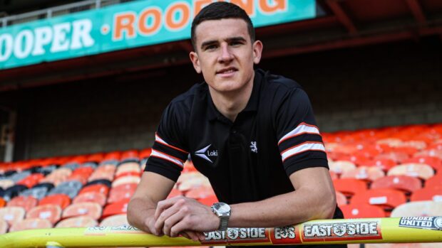 Ross Graham has committed to another two years with Dundee United. Image: Dundee United FC