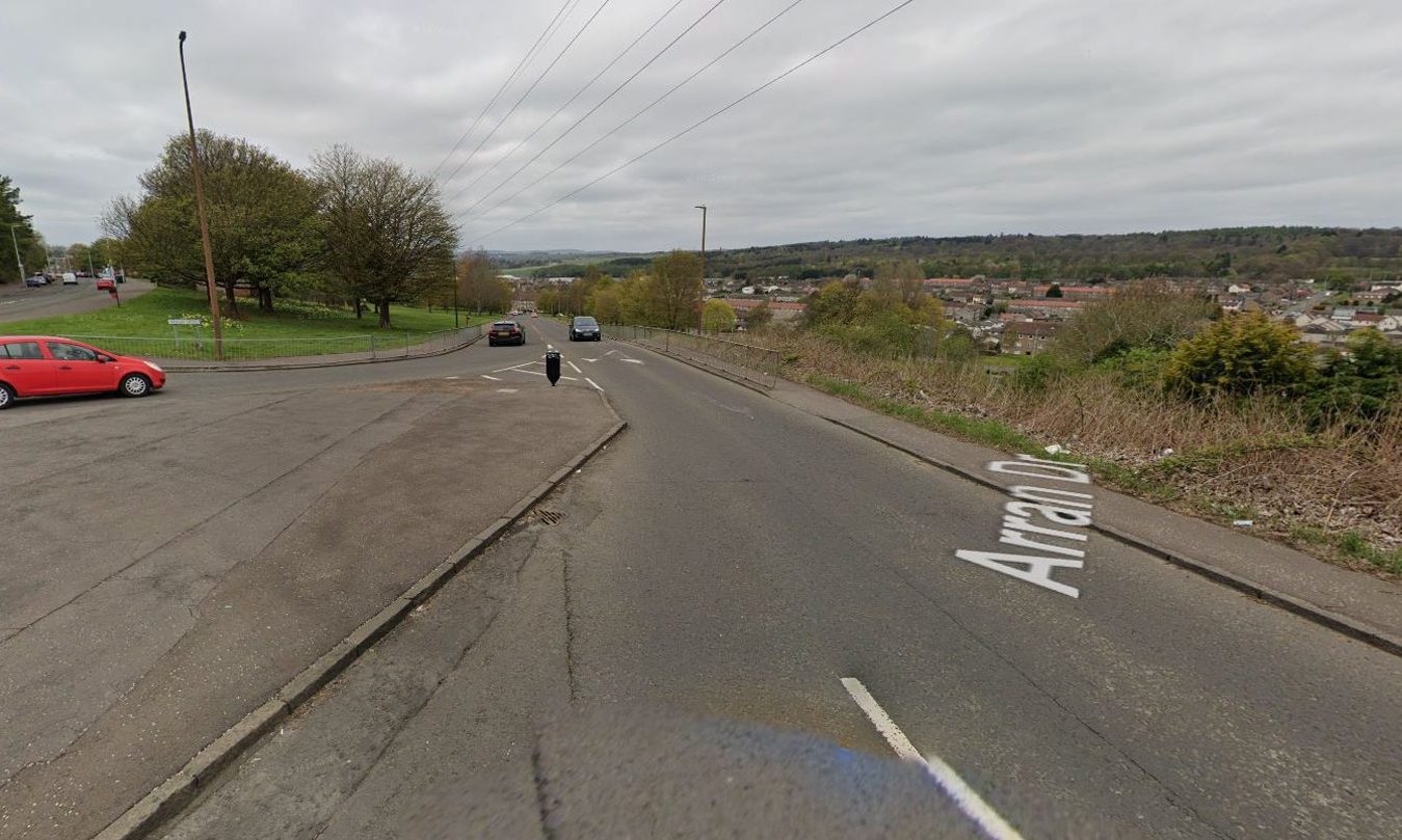 Emergency services were called to Arran Drive, Dundee. Image: Google Street View