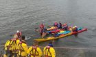 kayaker rescued from the Tay