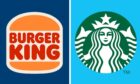 Burger King and Starbucks logos