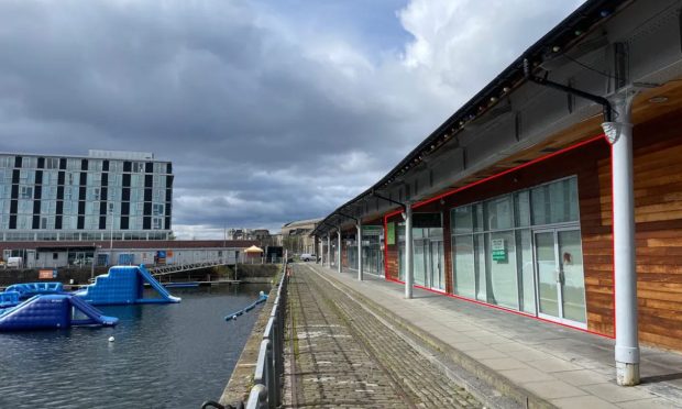 The former Chinese buffet restaurant at City Quay. Image: Westport Property