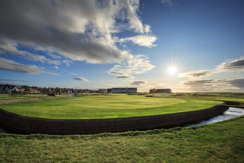 golf course at Carnoustie Golf Links