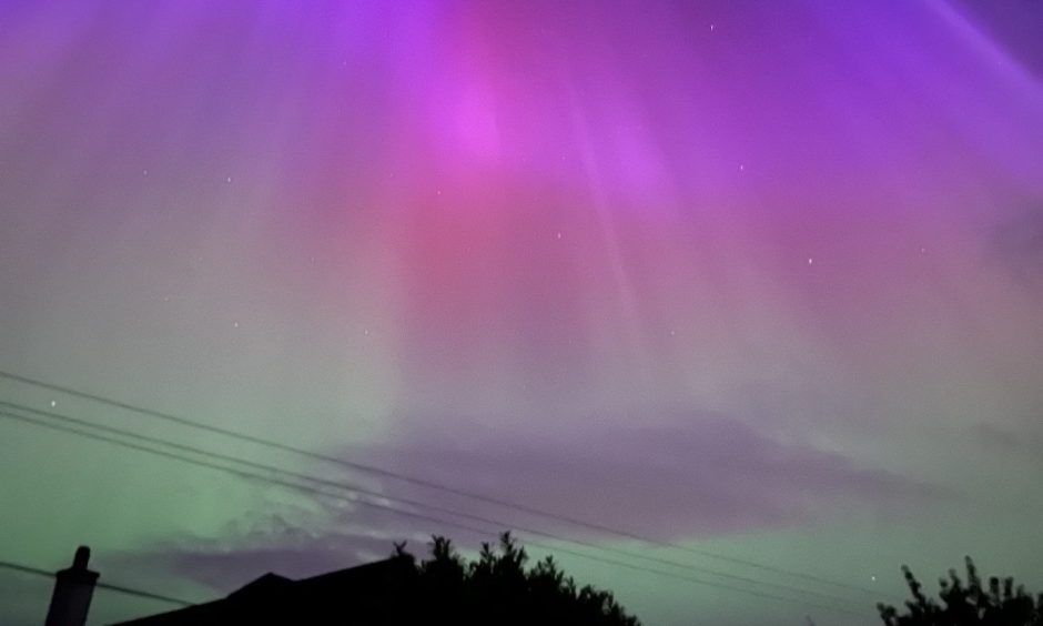 Northern Lights above Cupar.