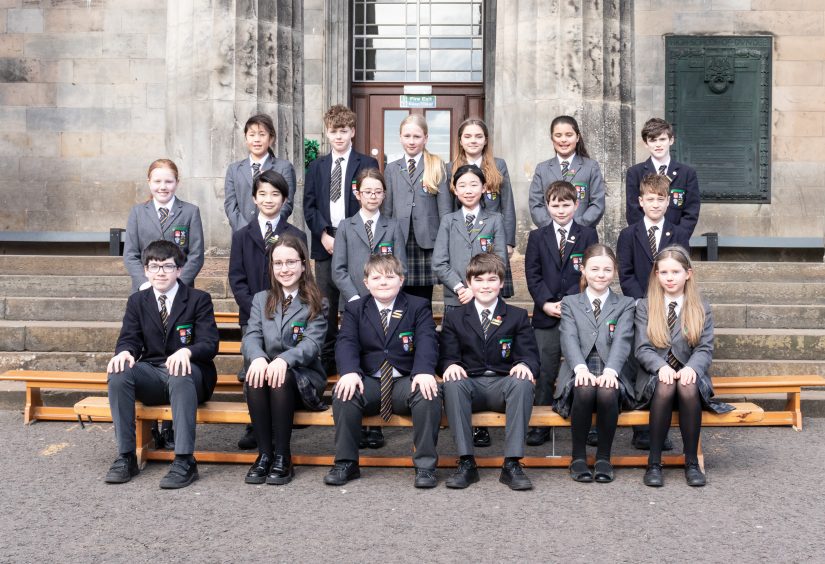 High School of Dundee P7A.